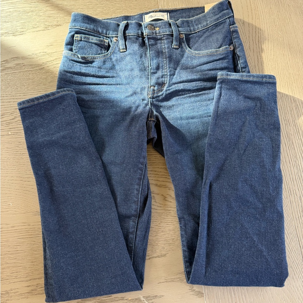 Madewell Mid rise 9” skinny jeans tall